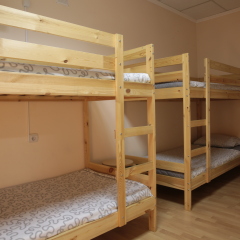 Hostel White Nights on Sadovaya Кровать в общем номере с двухъярусной кроватью фото 2