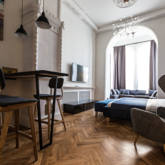 Апарт-Отель F12 Apartments Апартаменты Премиум с различными типами кроватей фото 6