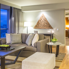 Отель Chatrium Residence Sathon Bangkok 4* Люкс с различными типами кроватей фото 3