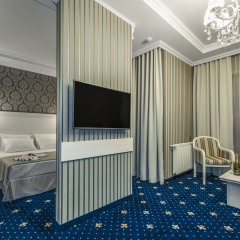 Гостиница Lermont 3* Семейная студия с двуспальной кроватью фото 3