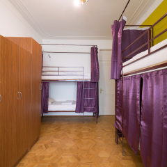 Home Hostel Кровать в общем номере с двухъярусными кроватями фото 2
