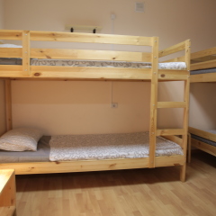 Hostel White Nights on Sadovaya Кровать в общем номере с двухъярусной кроватью