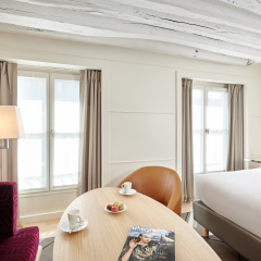 Отель Hôtel Opéra Richepanse 4* Улучшенный номер с различными типами кроватей фото 4