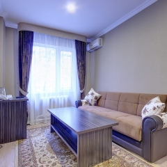 Гостиница Resident Almaty комната для гостей фото 2