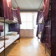 Home Hostel Кровать в общем номере с двухъярусными кроватями фото 12