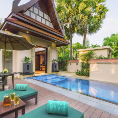 Banyan Tree Phuket Hotel 5* Вилла разные типы кроватей фото 15