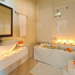 Notos Heights Hotel & Suites 4* Люкс с различными типами кроватей фото 6