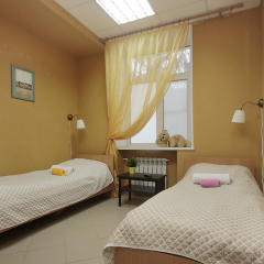 Hostel Podvorie Номер категории Эконом с различными типами кроватей