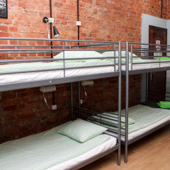 Хостел Amalienau Hostel&Apartments Кровать в общем номере с двухъярусными кроватями