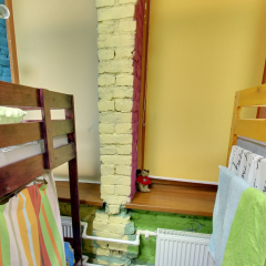 Red House Hostel Кровать в общем номере двухъярусные кровати фото 16