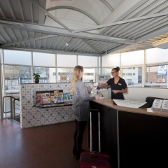 Отель H2OTEL Rotterdam интерьер отеля