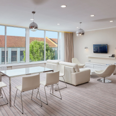 Hilton Garden Inn Kaluga в Калуге - забронировать гостиницу Hilton Garden Inn Kaluga, цены и фото номеров Калуга комната для гостей фото 3