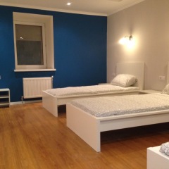 Hostel Nochleg Кровать в общем номере с двухъярусной кроватью фото 6