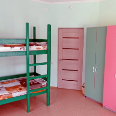 Хостел Мир Без Границ Кровать в общем номере с двухъярусной кроватью фото 20