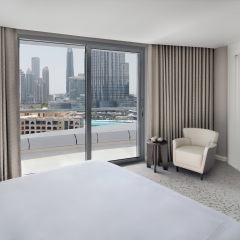 Отель Address Downtown 5* Представительский люкс с различными типами кроватей фото 2