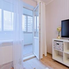 Гостиница CapitalFlat Науки 17/2 в Санкт-Петербурге отзывы, цены и фото номеров - забронировать гостиницу CapitalFlat Науки 17/2 онлайн Санкт-Петербург комната для гостей фото 4