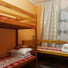 Хостел Блобхостел Кровать в мужском общем номере с двухъярусной кроватью