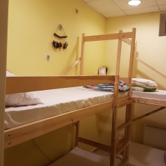 Retro Hostel Кровать в мужском общем номере двухъярусные кровати фото 2