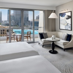 Отель Address Downtown 5* Стандартный номер с 2 отдельными кроватями фото 2