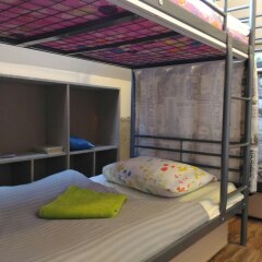 Хостел Кислород O2 Home Кровать в общем номере с двухъярусной кроватью фото 14
