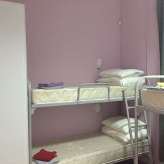 Hostel Monika Кровать в женском общем номере с двухъярусной кроватью