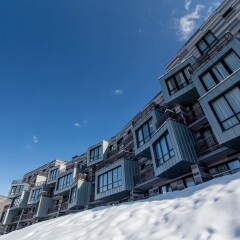 Апарт-Отель Skypark вид на фасад фото 5