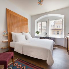 Отель Design Neruda 4* Улучшенный номер с различными типами кроватей фото 3