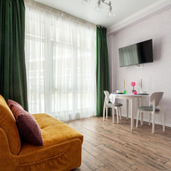 Гостиница Deluxe Apartments Эстонская 9/3 в Красной Поляне отзывы, цены и фото номеров - забронировать гостиницу Deluxe Apartments Эстонская 9/3 онлайн Красная Поляна фото 9