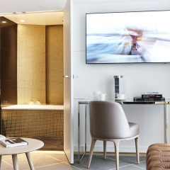 Отель Hôtel Opéra Richepanse 4* Номер Делюкс с различными типами кроватей фото 7