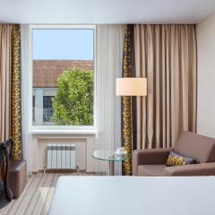 Hilton Garden Inn Kaluga в Калуге - забронировать гостиницу Hilton Garden Inn Kaluga, цены и фото номеров Калуга удобства в номере