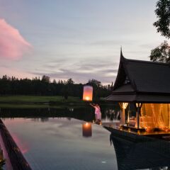 Banyan Tree Phuket Hotel 5* Вилла Премиум разные типы кроватей фото 18