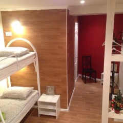 Hostel Nochleg Кровать в женском общем номере с двухъярусной кроватью фото 2