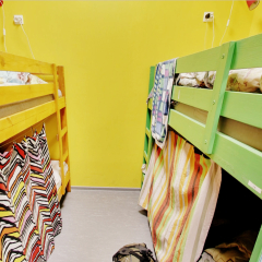 Red House Hostel Кровать в общем номере двухъярусные кровати фото 17