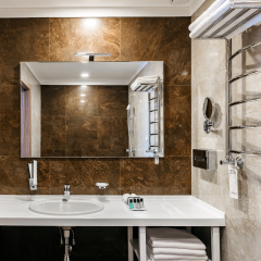 Гостиница Pellegreen Hotel&Restaurant в Ставрополе отзывы, цены и фото номеров - забронировать гостиницу Pellegreen Hotel&Restaurant онлайн Ставрополь ванная фото 2
