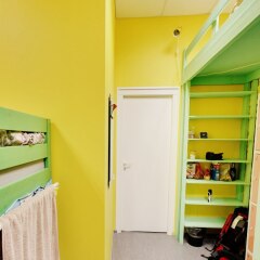 Red House Hostel Кровать в общем номере двухъярусные кровати фото 18