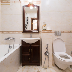 Апартаменты Apartment Prospekt Mira 91 ванная