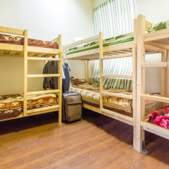 Chekhov Bro Hostel Кровать в общем номере двухъярусные кровати фото 7