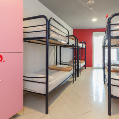 Хостел Mellow Barcelona Кровать в общем номере