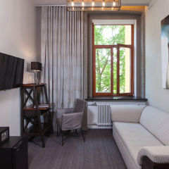 Гостиница Villa Perlov Номер Делюкс с различными типами кроватей фото 3
