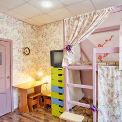 Хостел Сокольники Кровать в общем номере с двухъярусной кроватью фото 5
