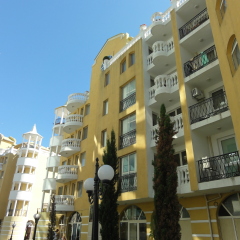 Апартаменты Sandapart Victoria Residence Complex Солнечный берег вид на фасад фото 3