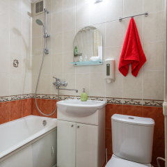 Гостиница Comfort Zone Festevalnaya 11 в Москве отзывы, цены и фото номеров - забронировать гостиницу Comfort Zone Festevalnaya 11 онлайн Москва ванная
