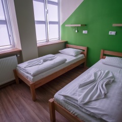 Хостел DREAM Hostel Warsaw Стандартный номер с 2 отдельными кроватями