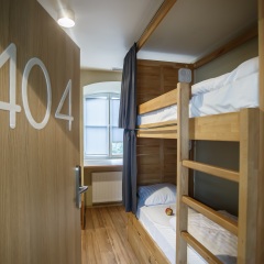 Хостел DREAM Hostel Warsaw Кровать в общем номере с двухъярусной кроватью фото 7