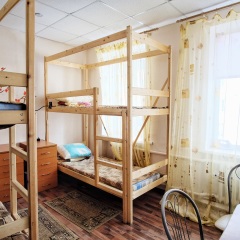Хостел Сокольники Кровать в мужском общем номере с двухъярусной кроватью фото 7