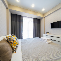 Гостиница More Apartments на Эстонской 37/4 в Красной Поляне отзывы, цены и фото номеров - забронировать гостиницу More Apartments на Эстонской 37/4 онлайн Красная Поляна комната для гостей фото 2