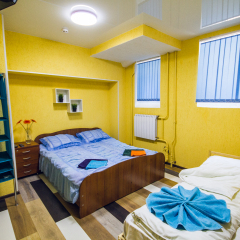 De-hostel Стандартный номер с разными типами кроватей фото 2