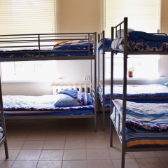 Hostel Avrora Кровать в общем номере с двухъярусной кроватью фото 3