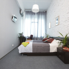 Хостел Bla Bla Hostel Rostov Номер Эконом разные типы кроватей