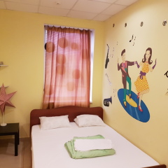 Retro Hostel Стандартный номер разные типы кроватей фото 3